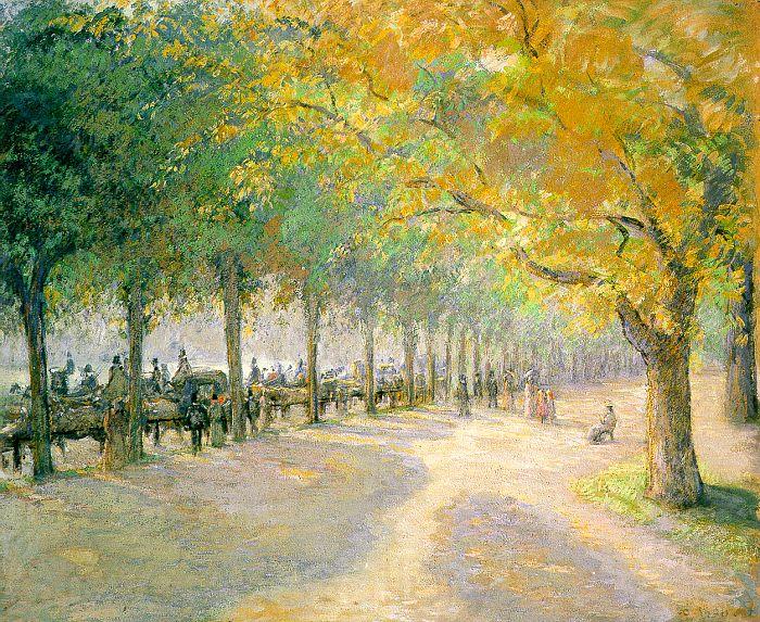 Camille Pissaro Hyde Park, London Spain oil painting art